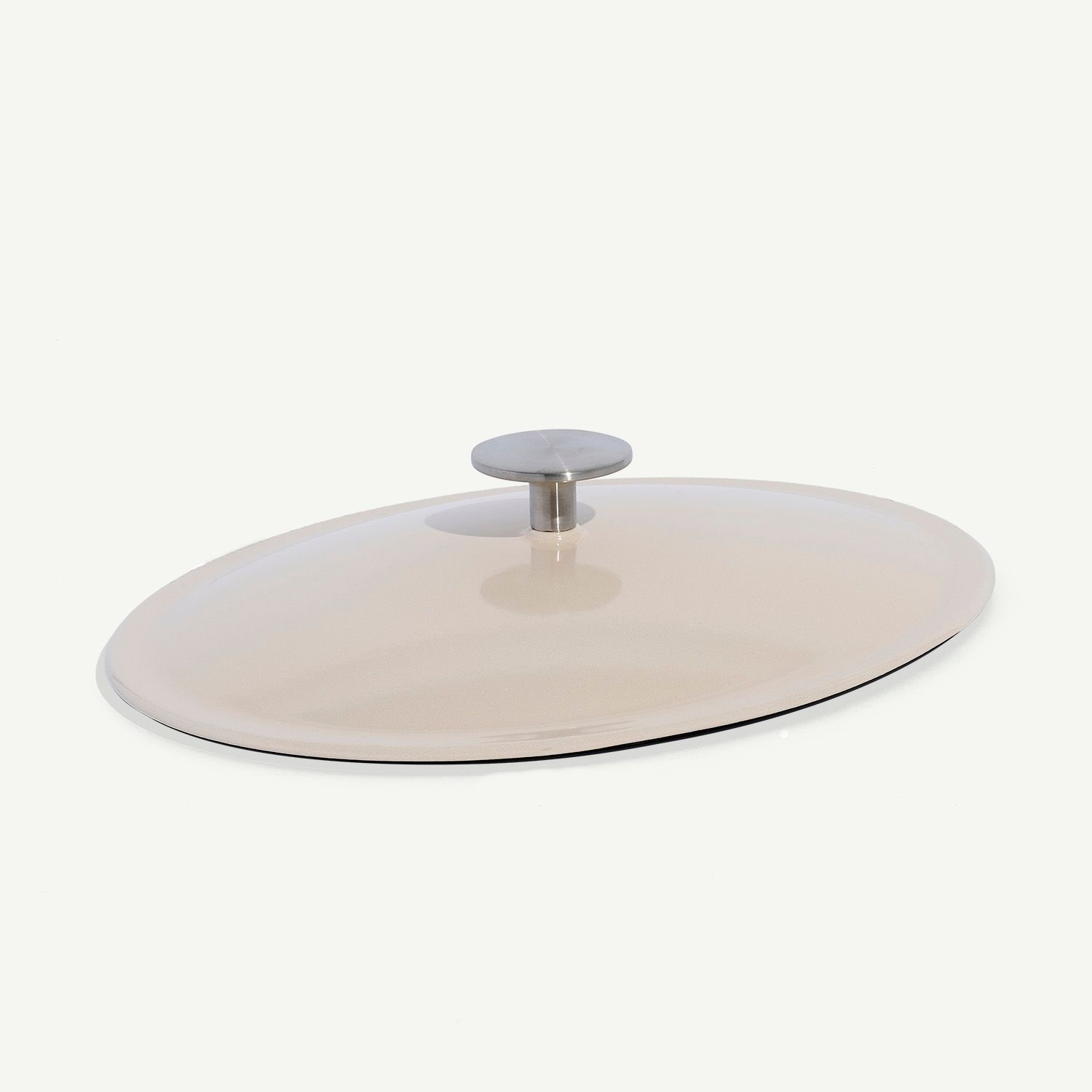 Oval Enameled Cast Iron Dutch Oven - Image 6
