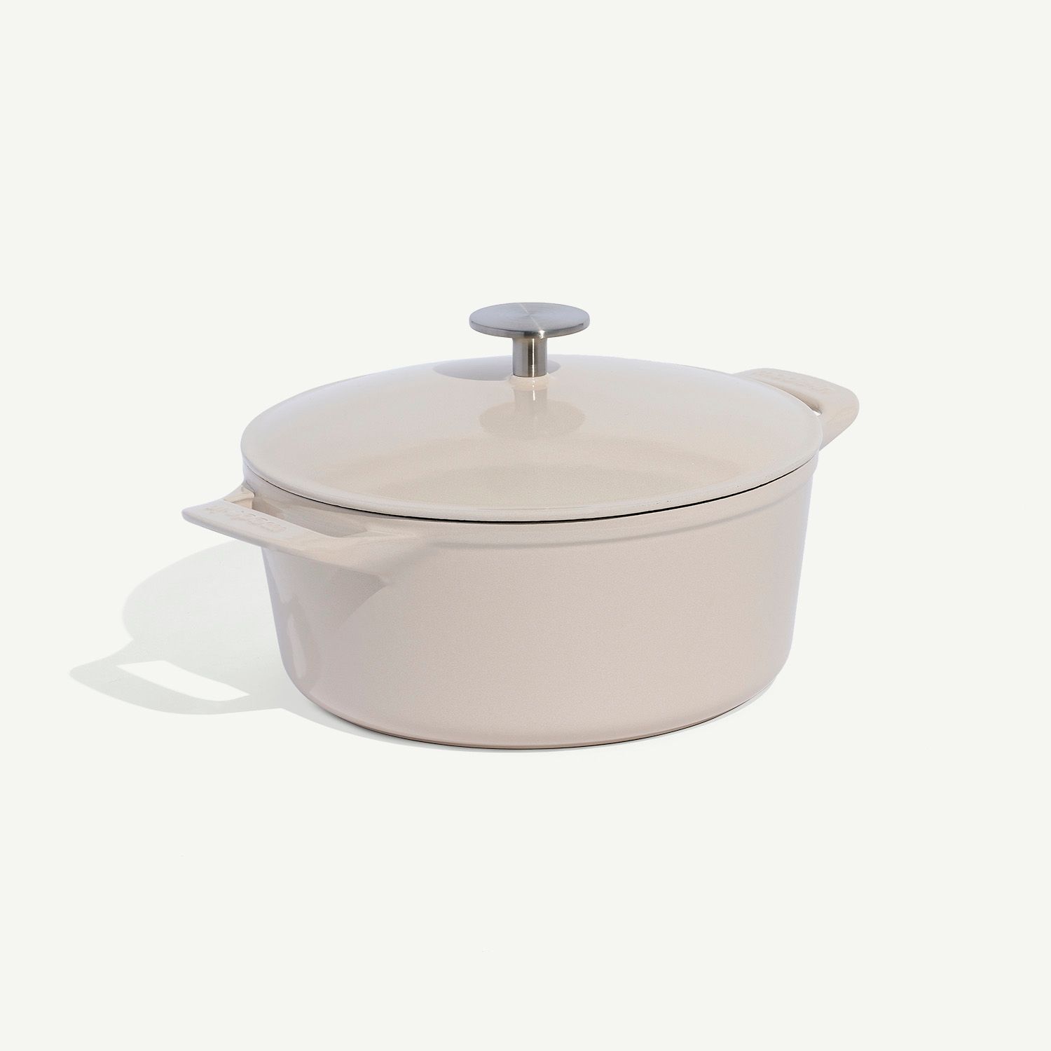 Round Enameled Cast Iron Dutch Oven - Image 3