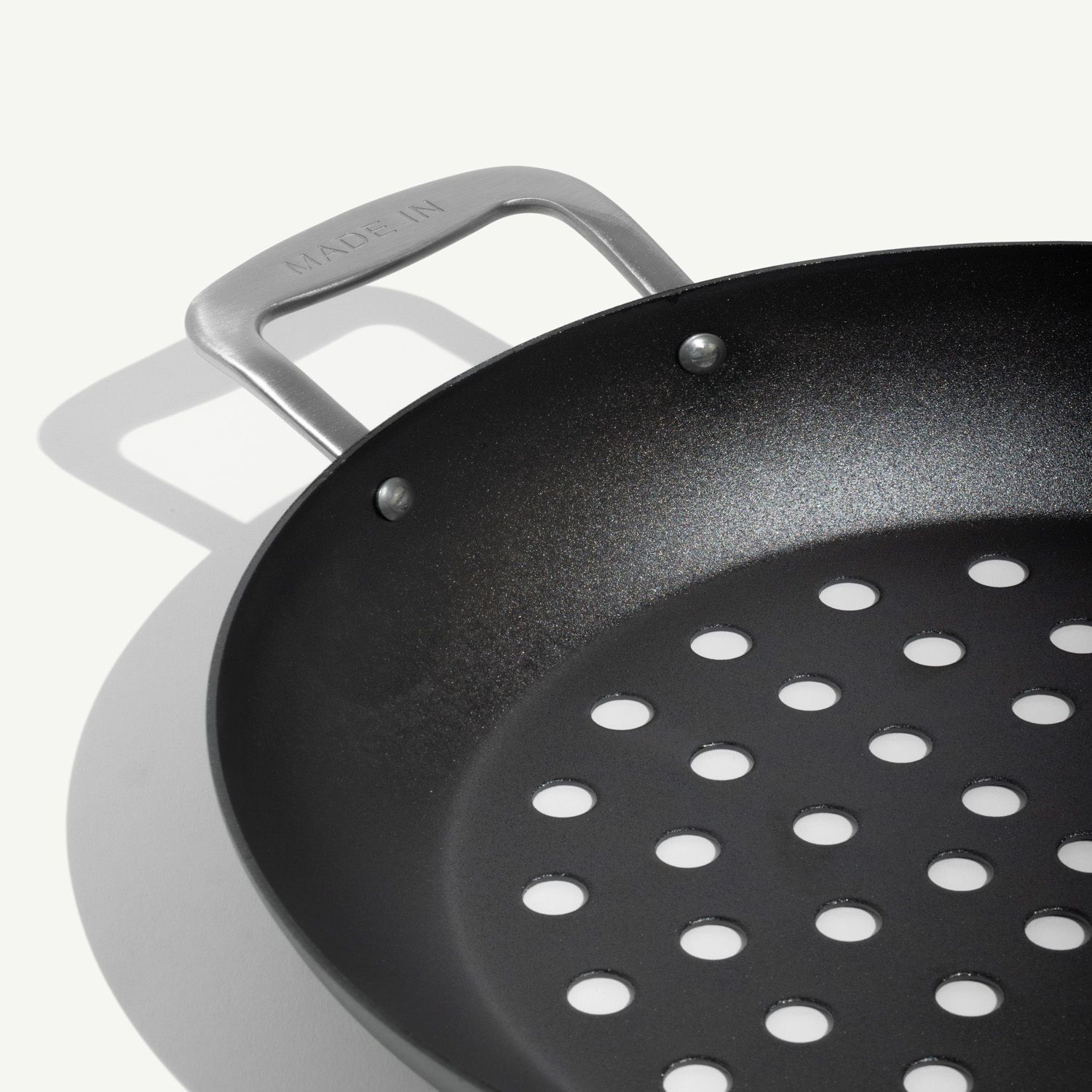 Seasoned Carbon Steel Grill Basket - Image 4