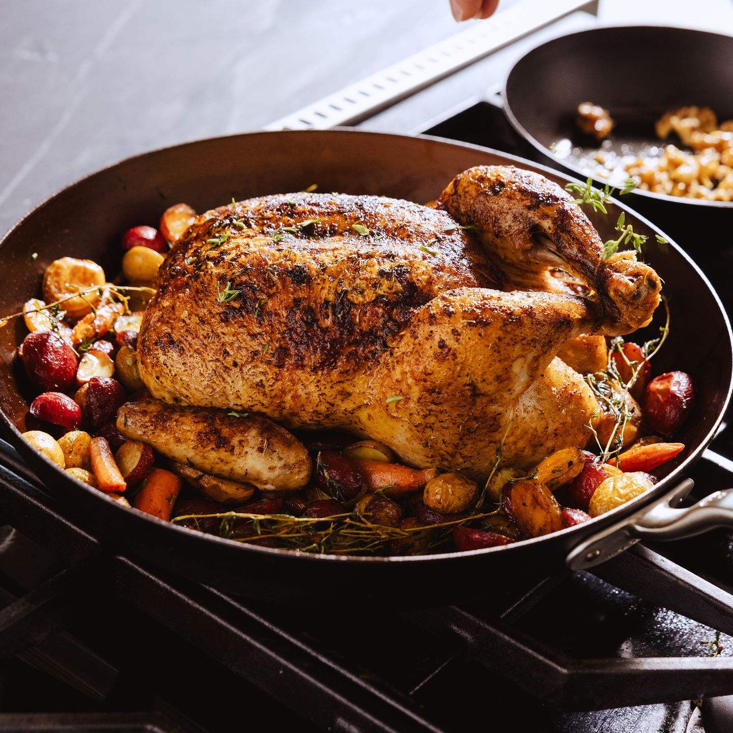 Seasoned Carbon Steel Frying Pan - Image 2