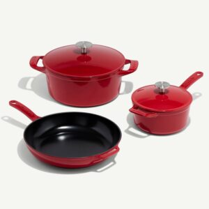 Enameled Cast Iron Set