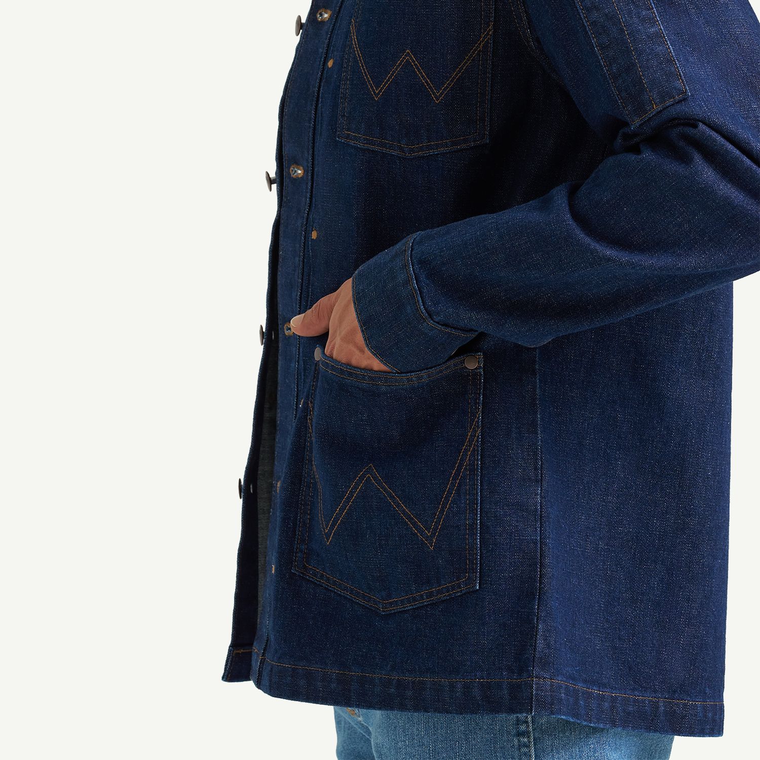 Wrangler x Made In Chef Chore Coat - Image 4