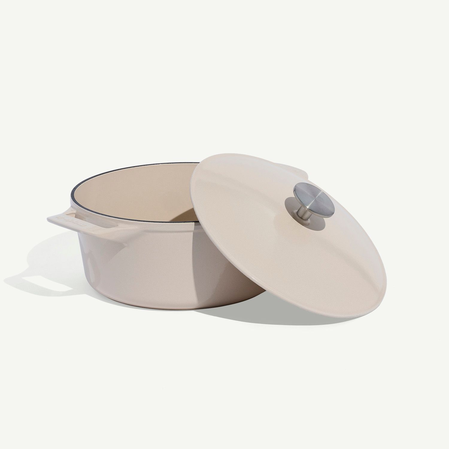 Round Enameled Cast Iron Dutch Oven - Image 7