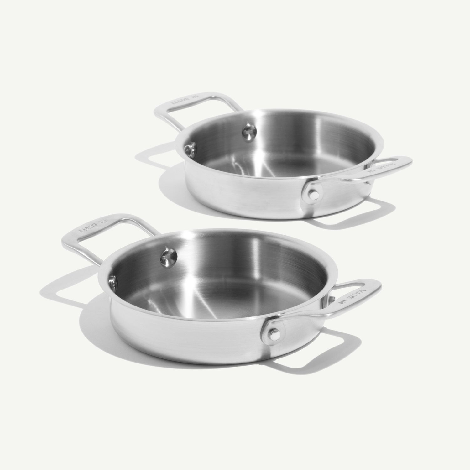Stainless Steel Gratin Dishes