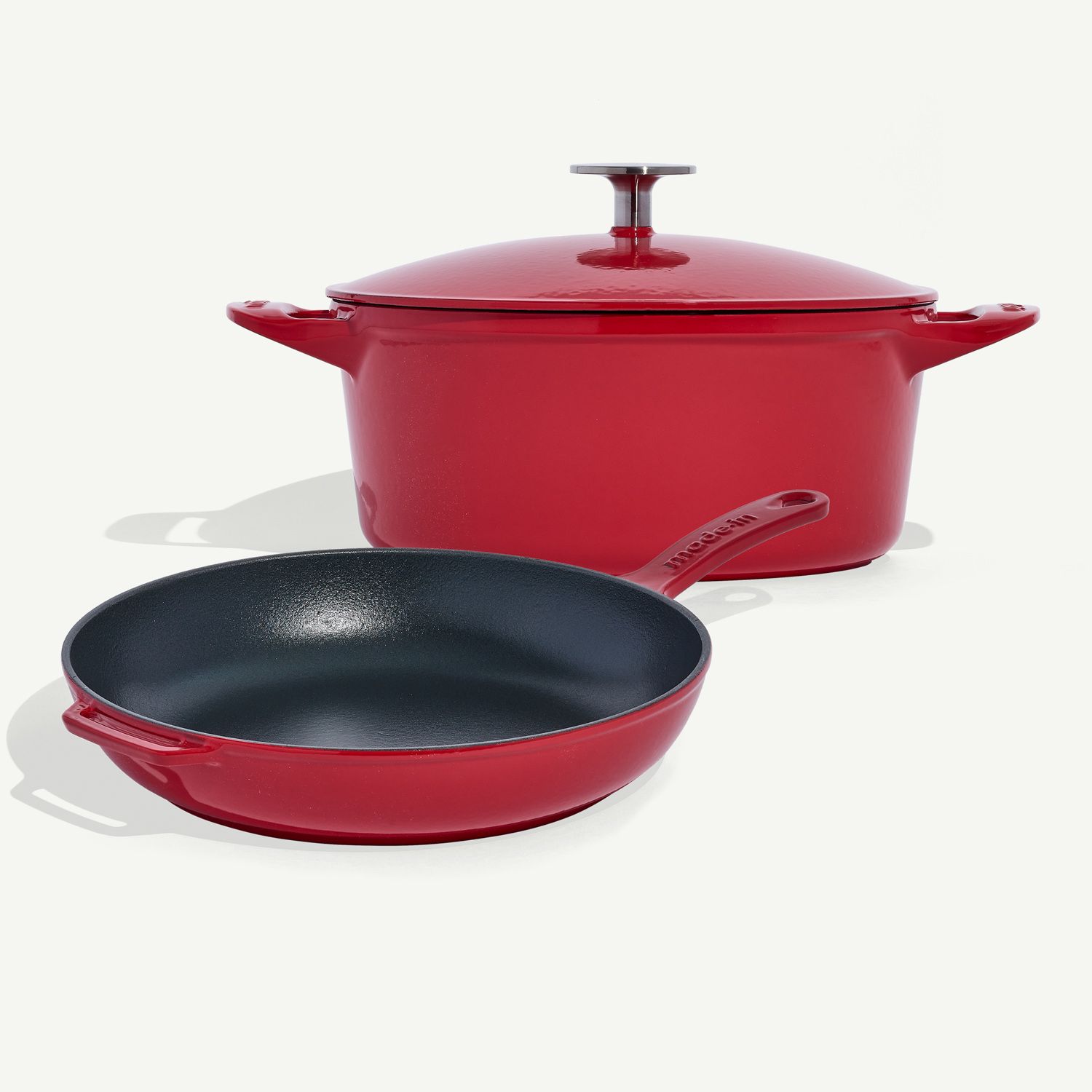Enameled Cast Iron Set