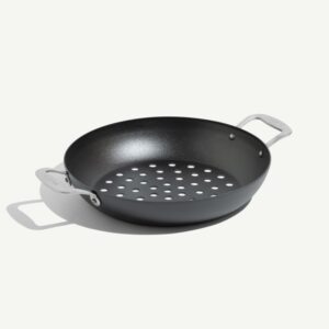 Seasoned Carbon Steel Grill Basket