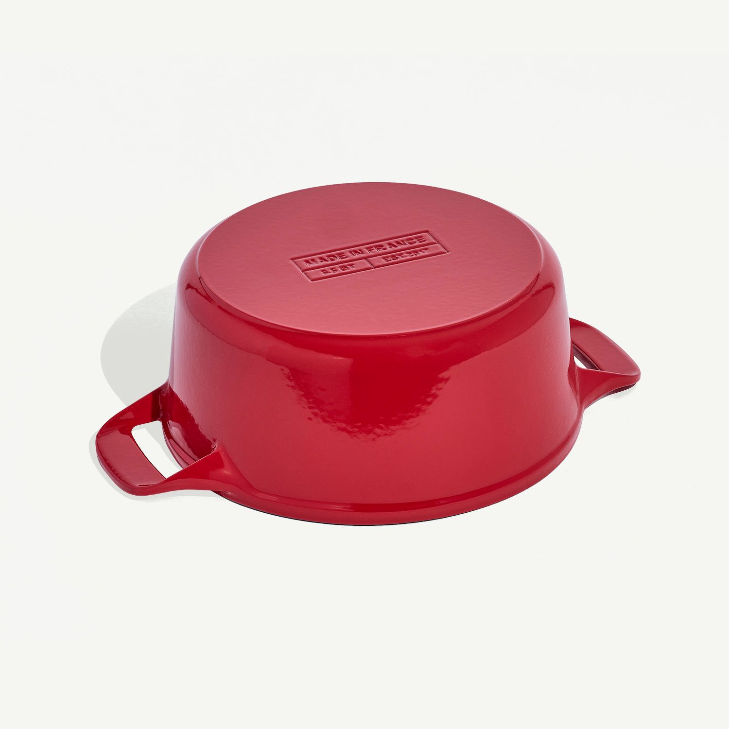 Round Enameled Cast Iron Dutch Oven - Image 10