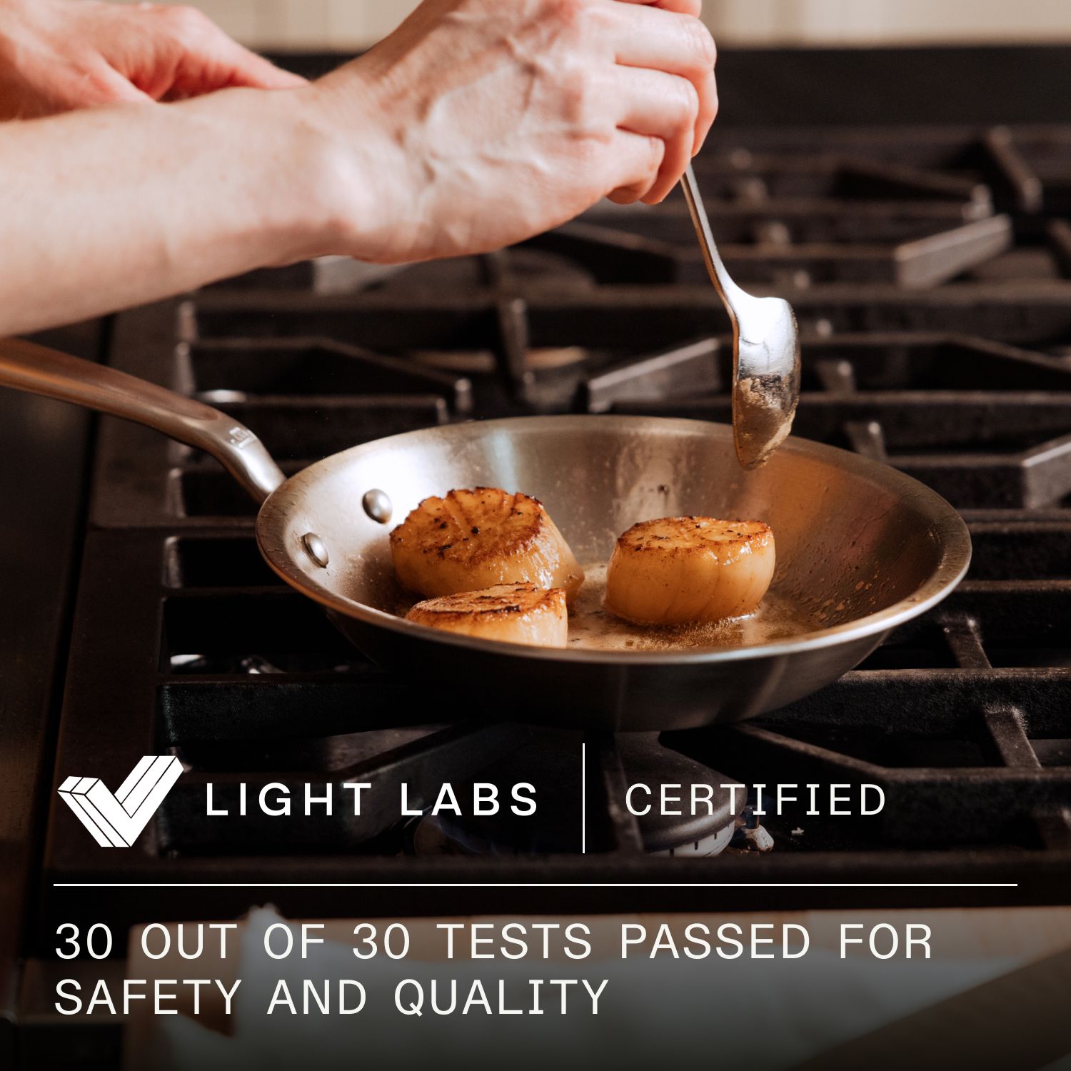 Stainless Clad Frying Pan Set - Image 2