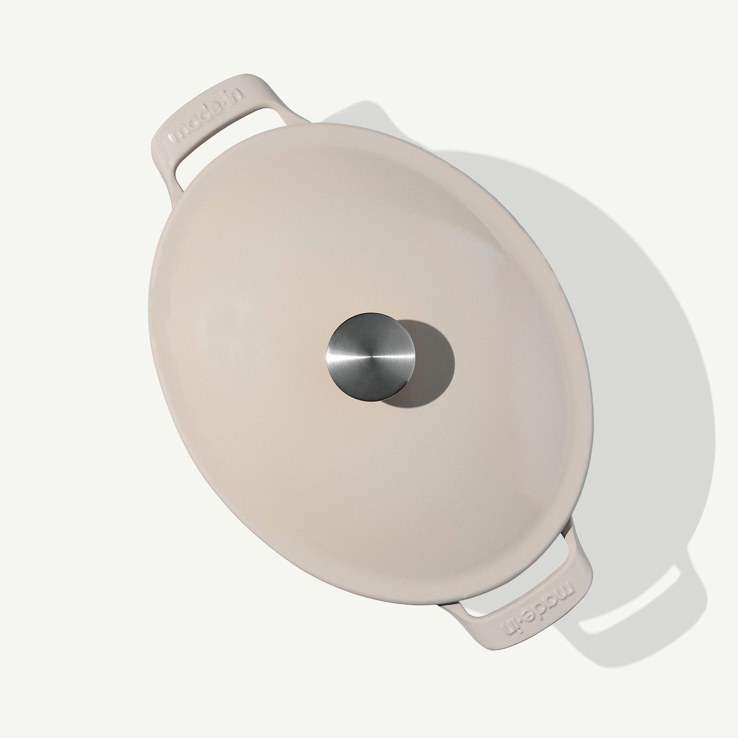 Oval Enameled Cast Iron Dutch Oven - Image 3
