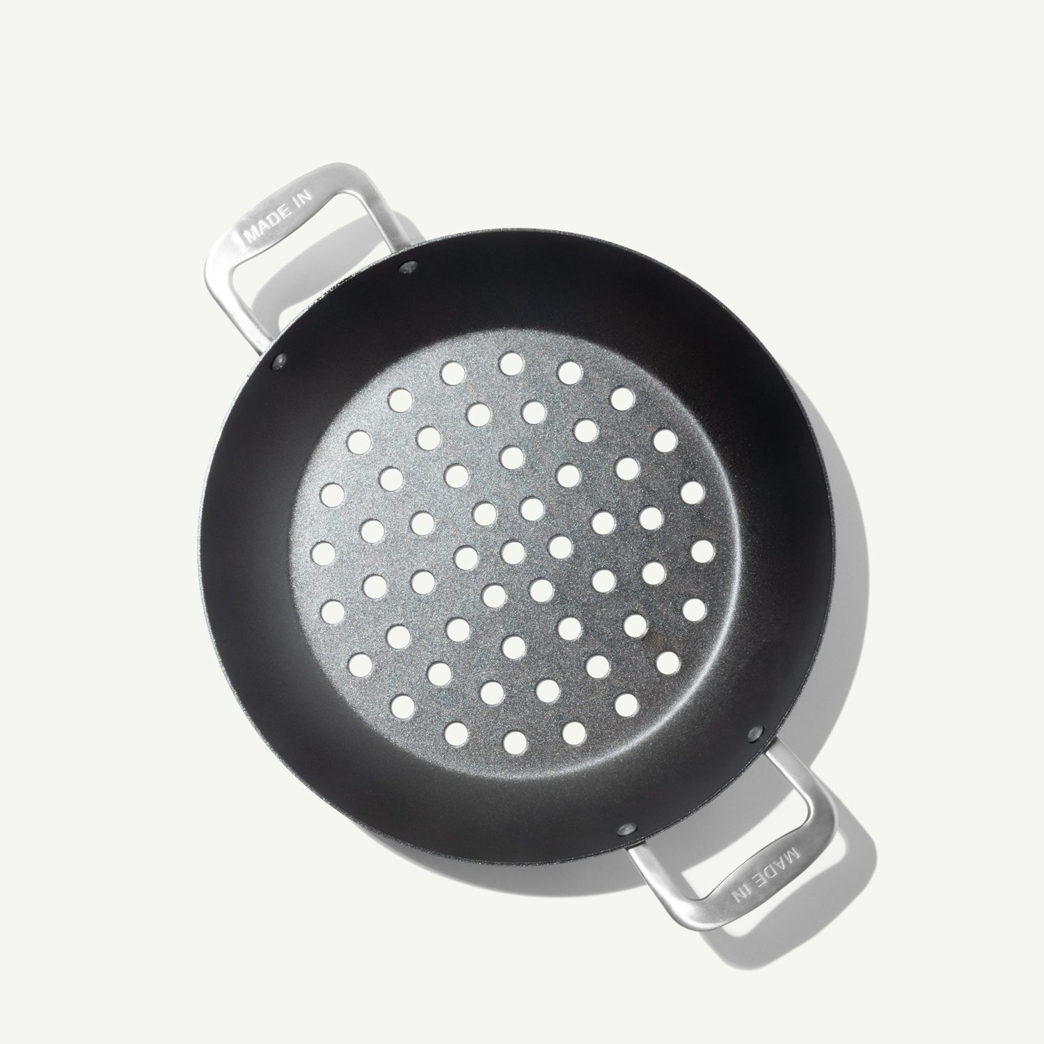 Seasoned Carbon Steel Grill Basket - Image 3