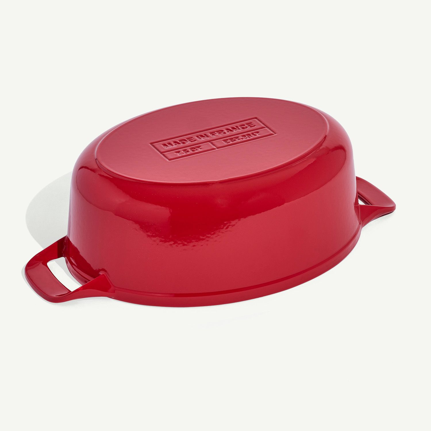 Oval Enameled Cast Iron Dutch Oven - Image 8
