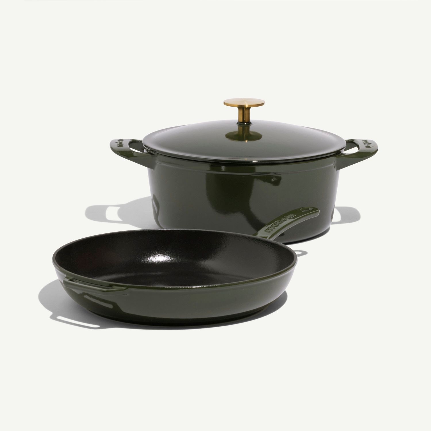 Enameled Cast Iron Set