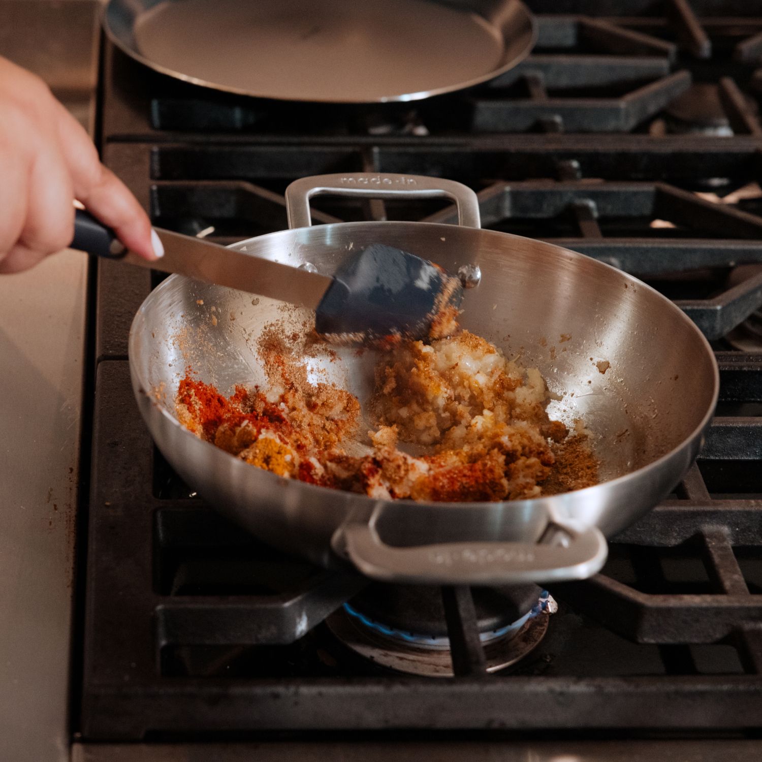 Stainless Clad Kadai - Image 2